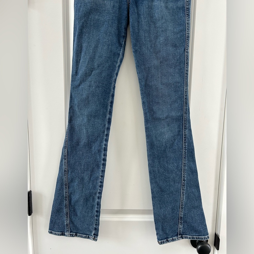 Hudson Jeans Barbara High Rise Baby Bootcut Jeans Sz 25 in Stage - Picture 3 of 9